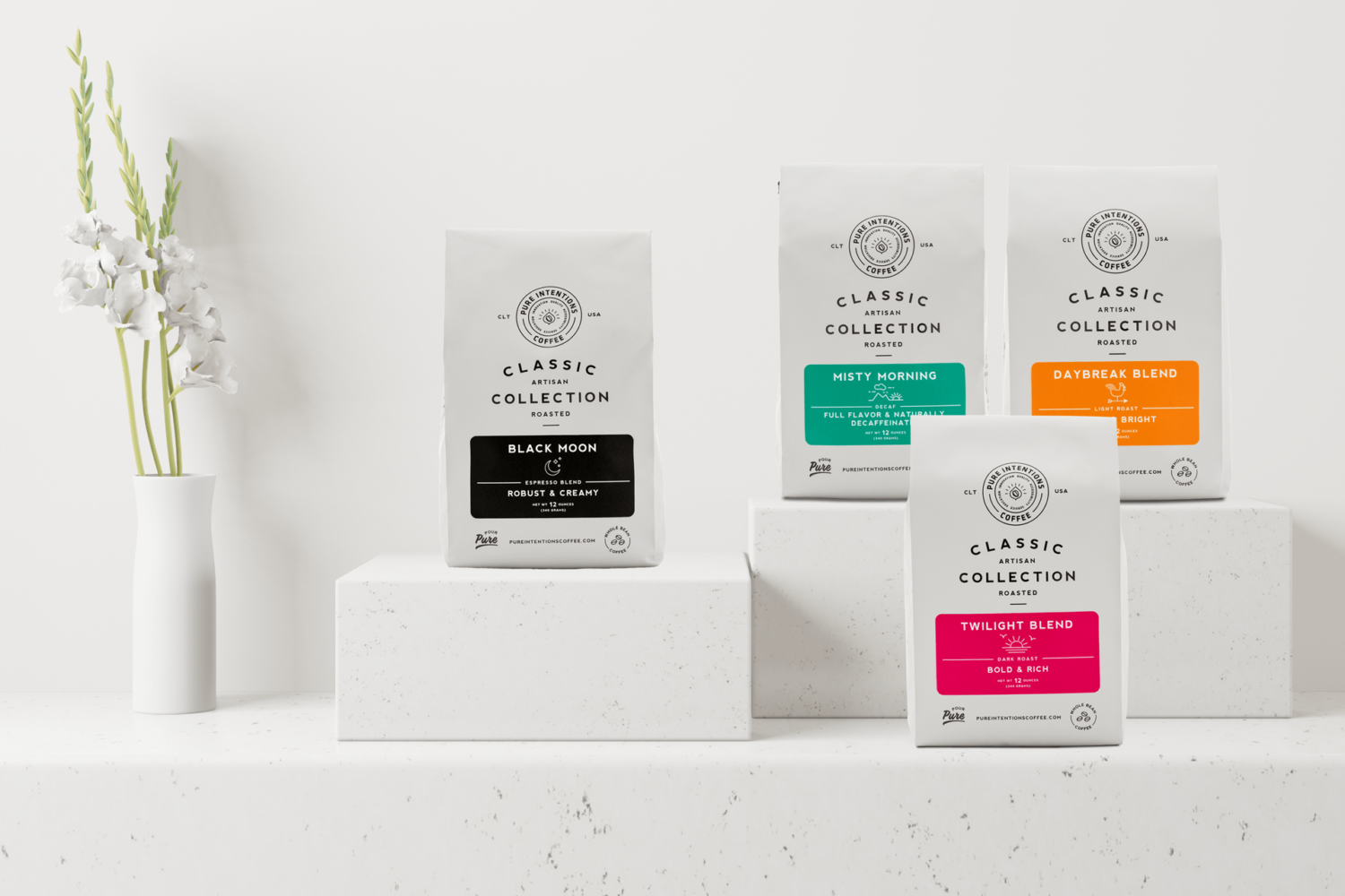 Pure Intentions Coffee Classic Packaging