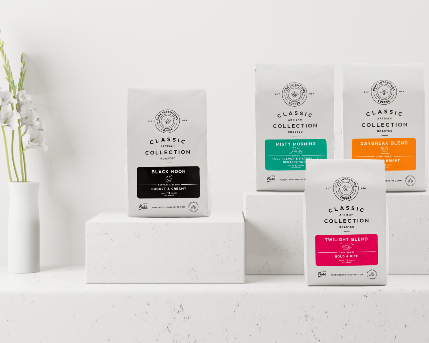 Pure Intentions Coffee Classic Packaging