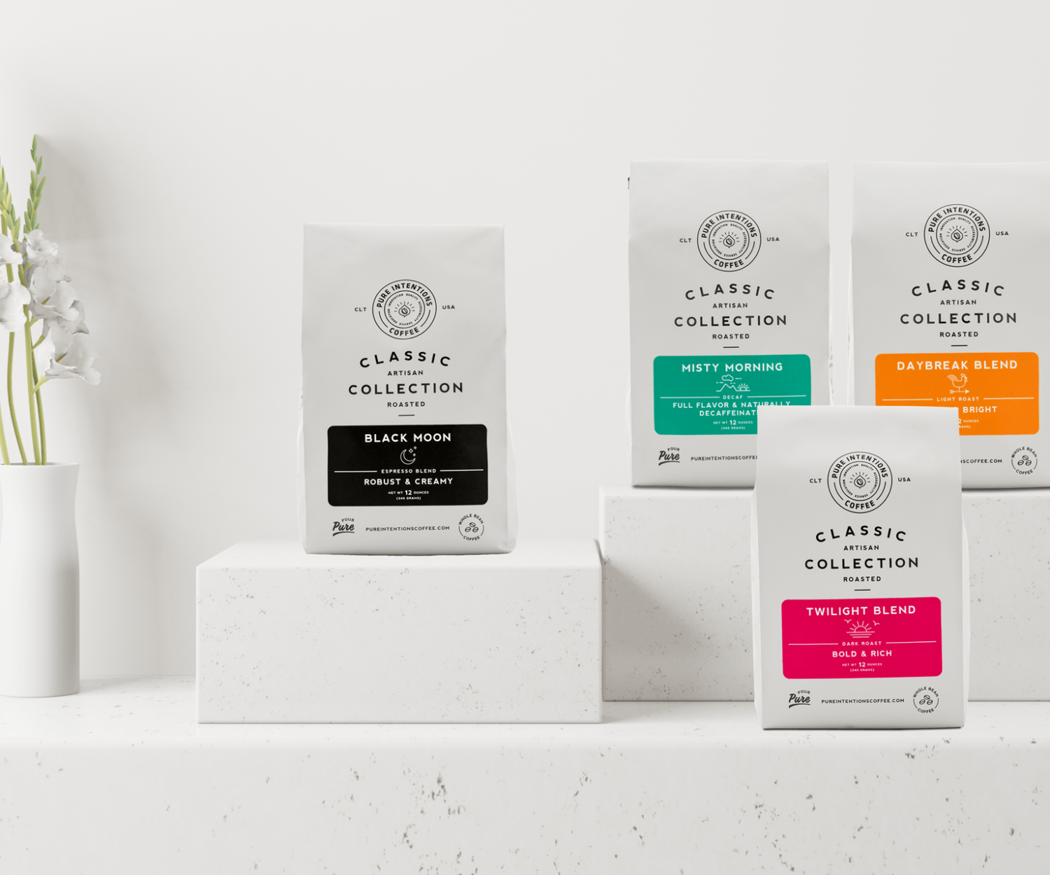 Pure Intentions Coffee Classic Packaging