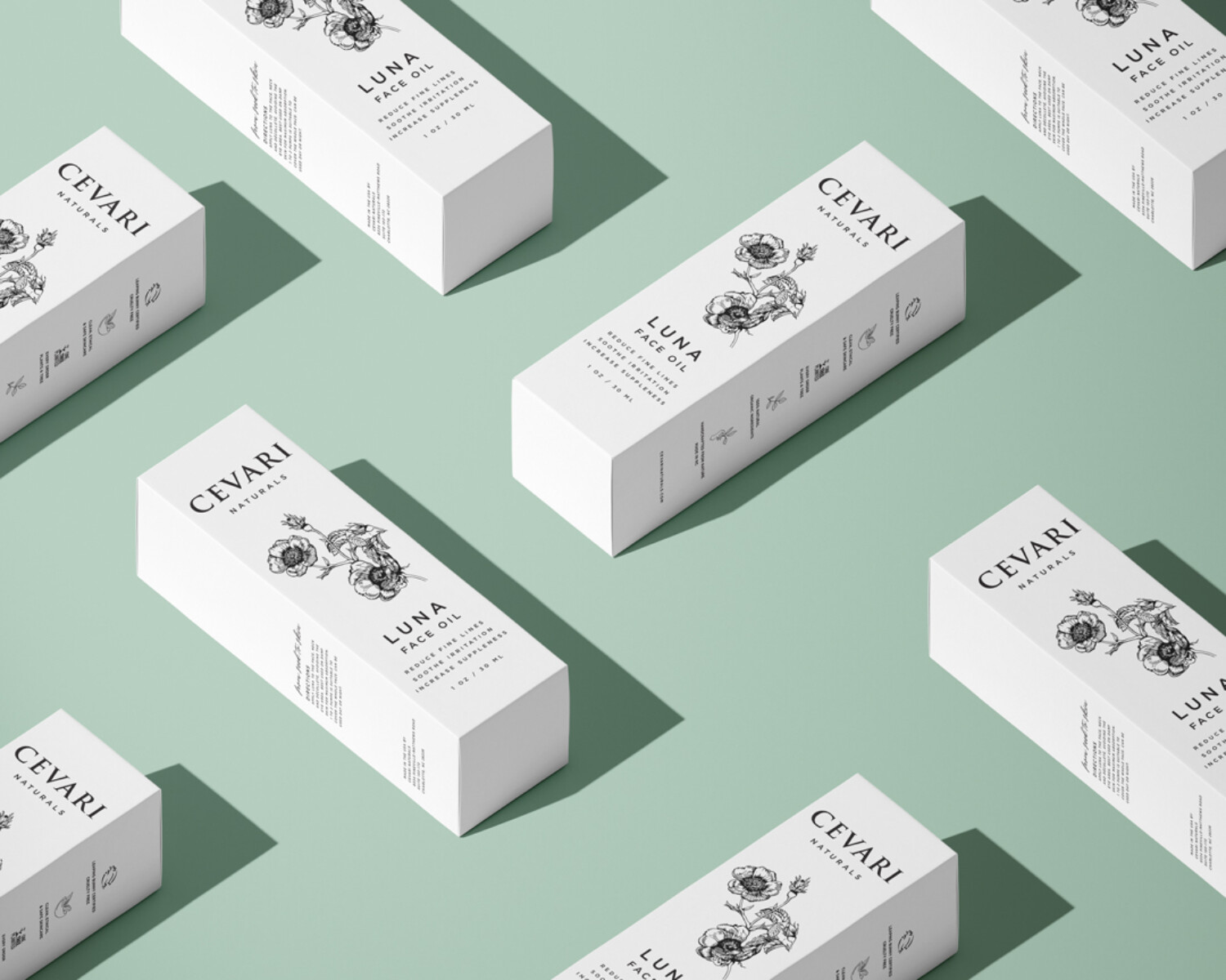 Cevari Naturals Packaging